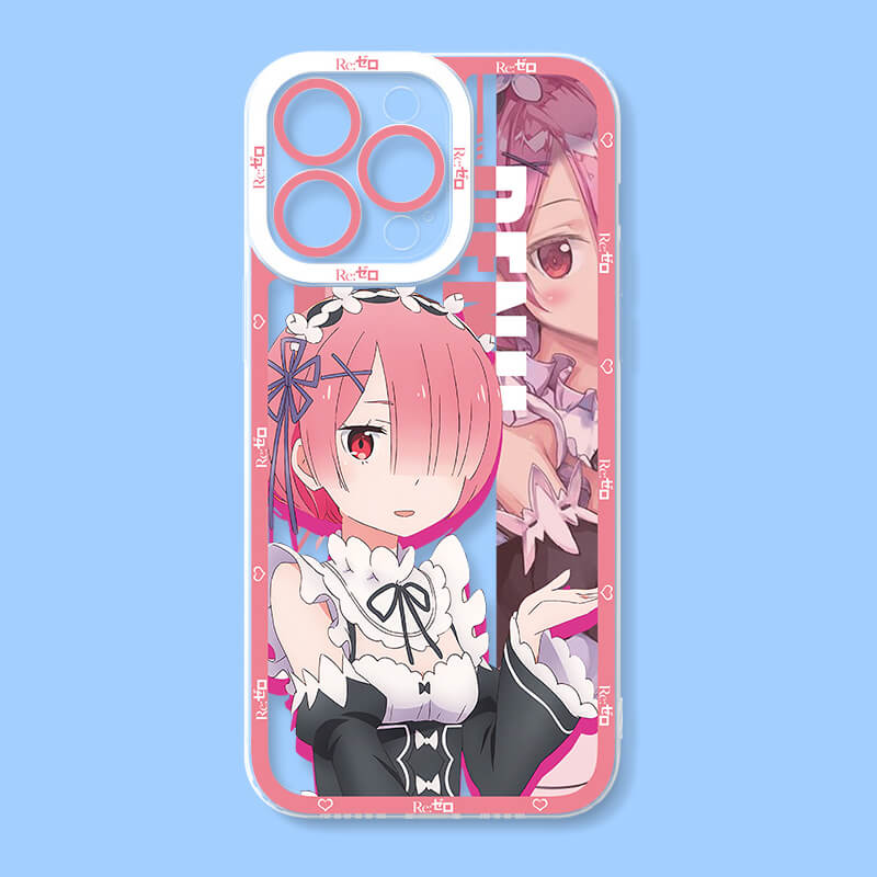 Re Zero Rem Emilia Phone Cases