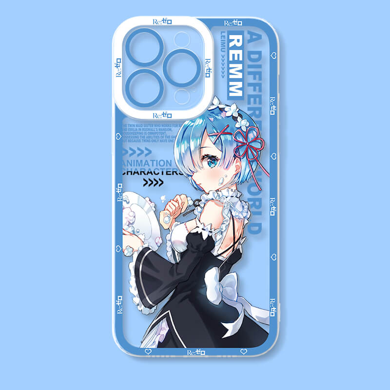 Re Zero Rem Emilia Phone Cases