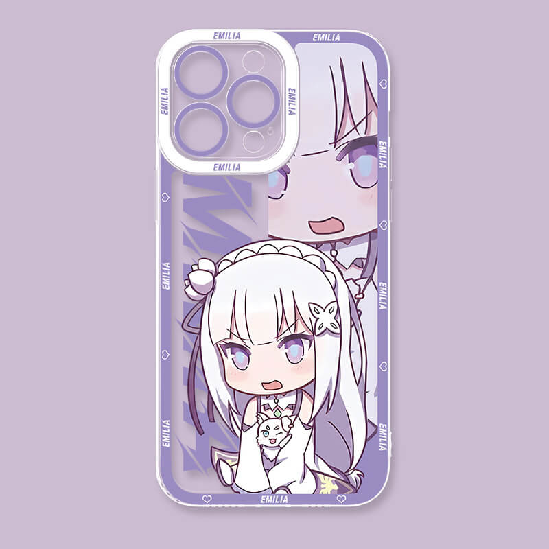 Re Zero Rem Emilia Phone Cases