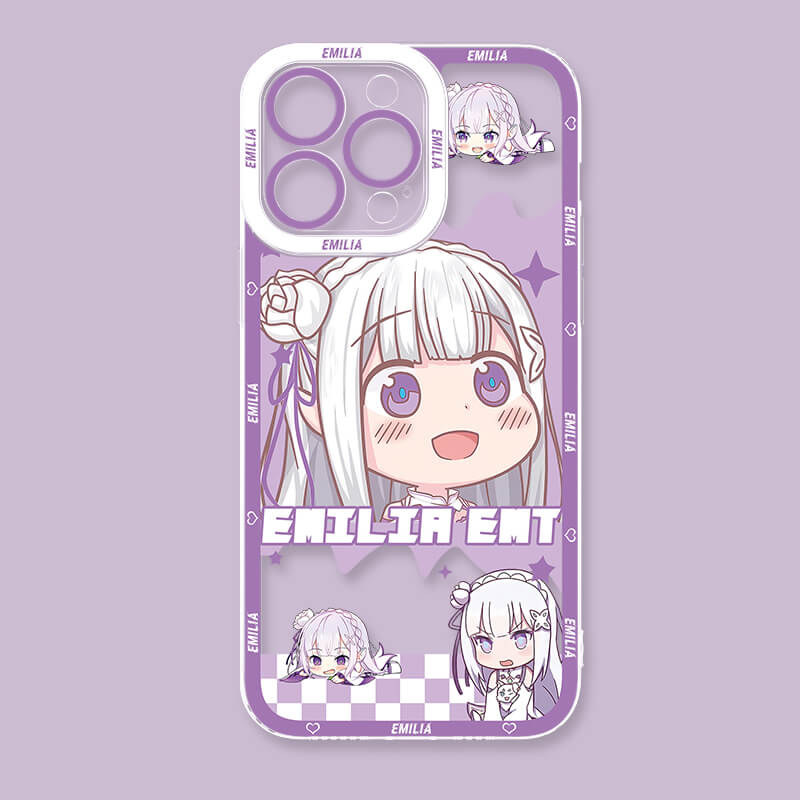 Re Zero Rem Emilia Phone Cases