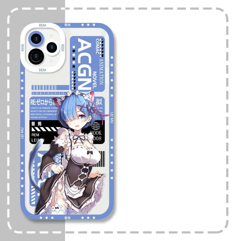 Re Zero Rem Emilia Phone Cases