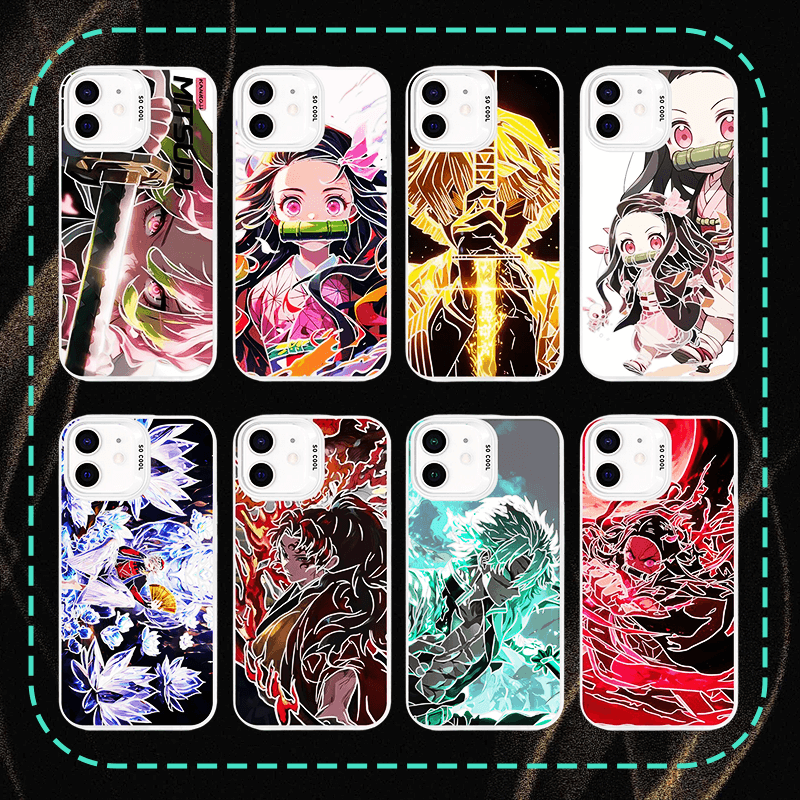 Demon Slayer Anime Phone Case casezoro Demon Slayer Anime Phone Case casezoro