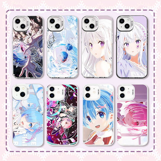 Re Zero Rem Emilia Phone Cases