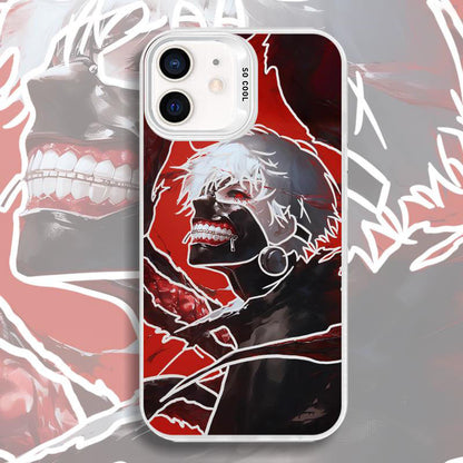 Tokyo Ghoul Ken Kaneki Touka Kirishima Rize Kamishiro Anime Phone Case