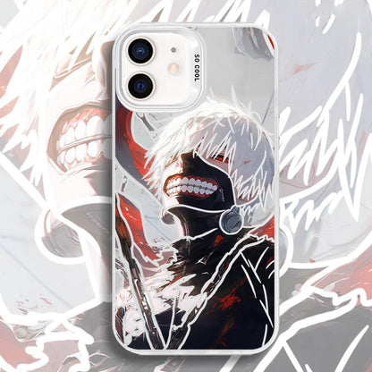 Tokyo Ghoul Ken Kaneki Touka Kirishima Rize Kamishiro Anime Phone Case