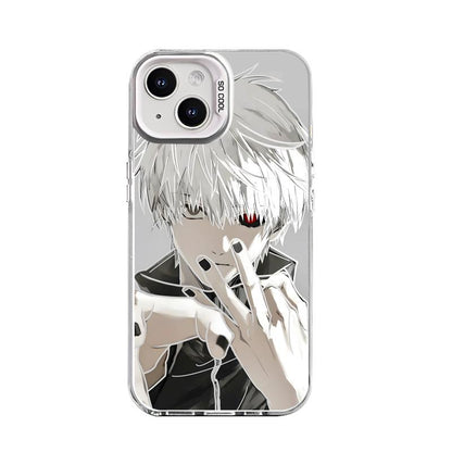 Tokyo Ghoul Ken Kaneki Touka Kirishima Rize Kamishiro Anime Phone Case