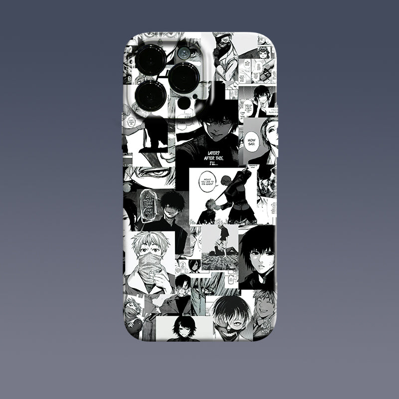 Tokyo Ghoul Ken Kaneki Touka Kirishima Rize Kamishiro Anime Phone Case