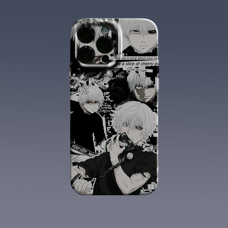 Tokyo Ghoul Ken Kaneki Touka Kirishima Rize Kamishiro Anime Phone Case