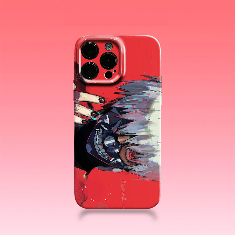 Tokyo Ghoul Ken Kaneki Touka Kirishima Rize Kamishiro Anime Phone Case