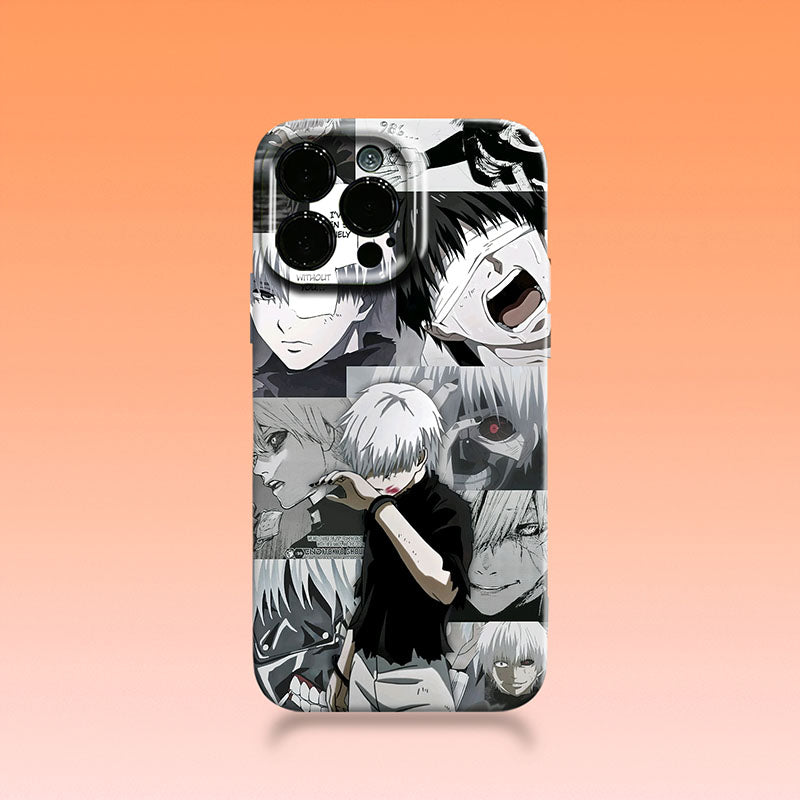 Tokyo Ghoul Ken Kaneki Touka Kirishima Rize Kamishiro Anime Phone Case