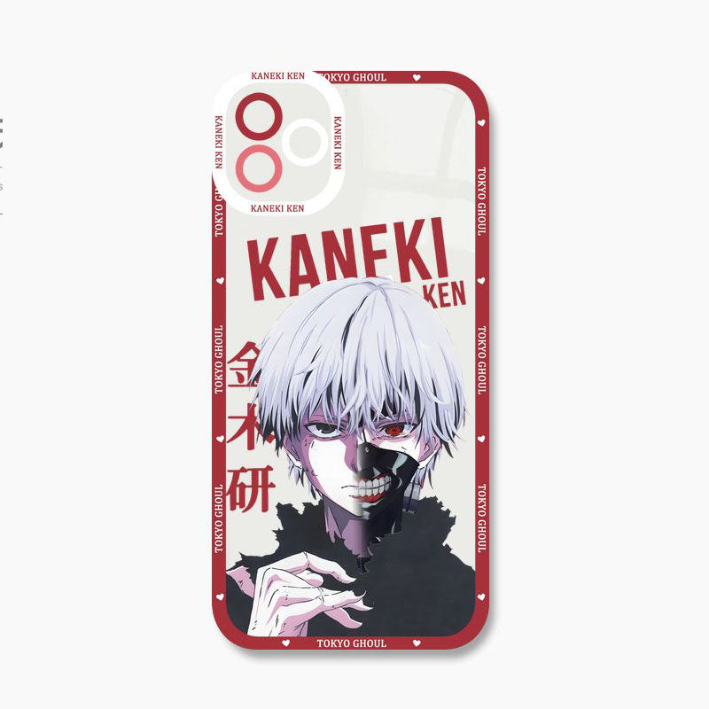 Tokyo Ghoul Ken Kaneki Touka Kirishima Rize Kamishiro Anime Phone Case