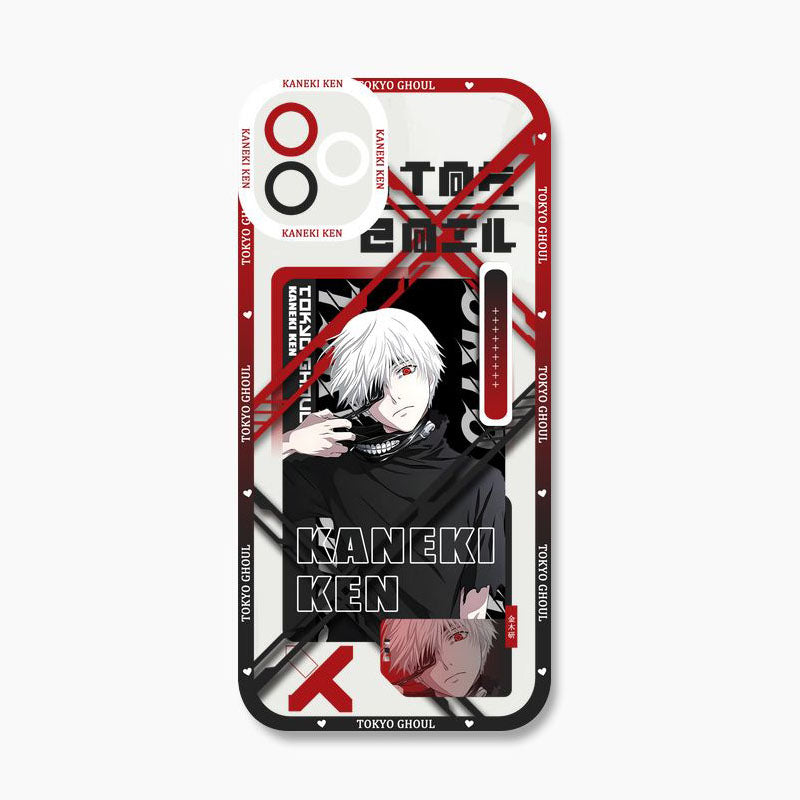 Tokyo Ghoul Ken Kaneki Touka Kirishima Rize Kamishiro Anime Phone Case