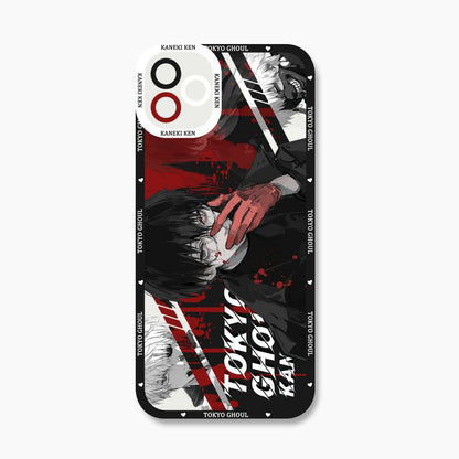 Tokyo Ghoul Ken Kaneki Touka Kirishima Rize Kamishiro Anime Phone Case