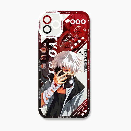 Tokyo Ghoul Ken Kaneki Touka Kirishima Rize Kamishiro Anime Phone Case