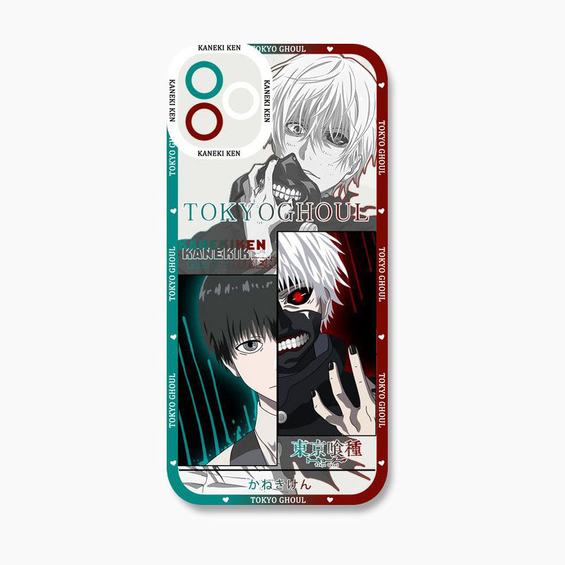 Tokyo Ghoul Ken Kaneki Touka Kirishima Rize Kamishiro Anime Phone Case