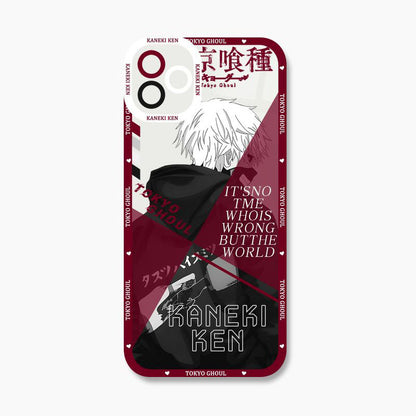 Tokyo Ghoul Ken Kaneki Touka Kirishima Rize Kamishiro Anime Phone Case