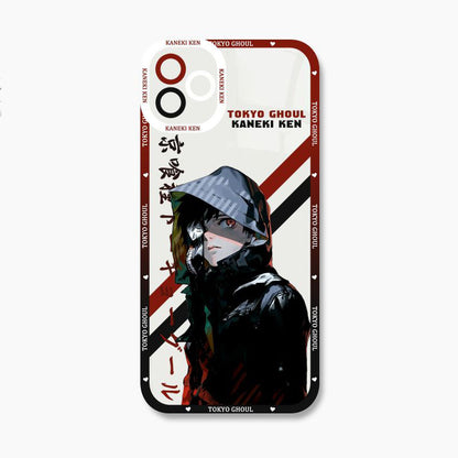 Tokyo Ghoul Ken Kaneki Touka Kirishima Rize Kamishiro Anime Phone Case