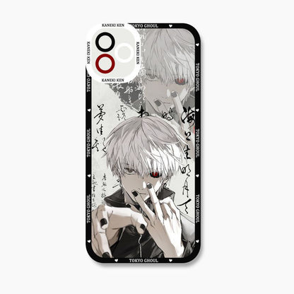 Tokyo Ghoul Ken Kaneki Touka Kirishima Rize Kamishiro Anime Phone Case