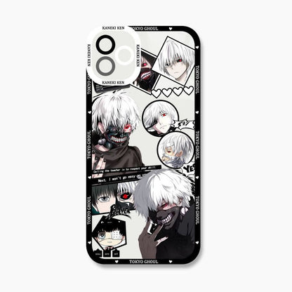 Tokyo Ghoul Ken Kaneki Touka Kirishima Rize Kamishiro Anime Phone Case