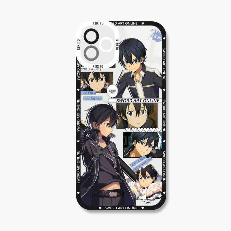 Sword Art Online featuring Kirito Asuna Phone Cases