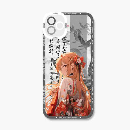 Sword Art Online featuring Kirito Asuna Phone Cases