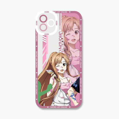 Sword Art Online featuring Kirito Asuna Phone Cases