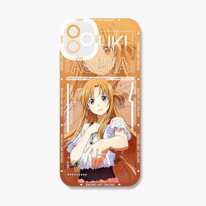 Sword Art Online featuring Kirito Asuna Phone Cases