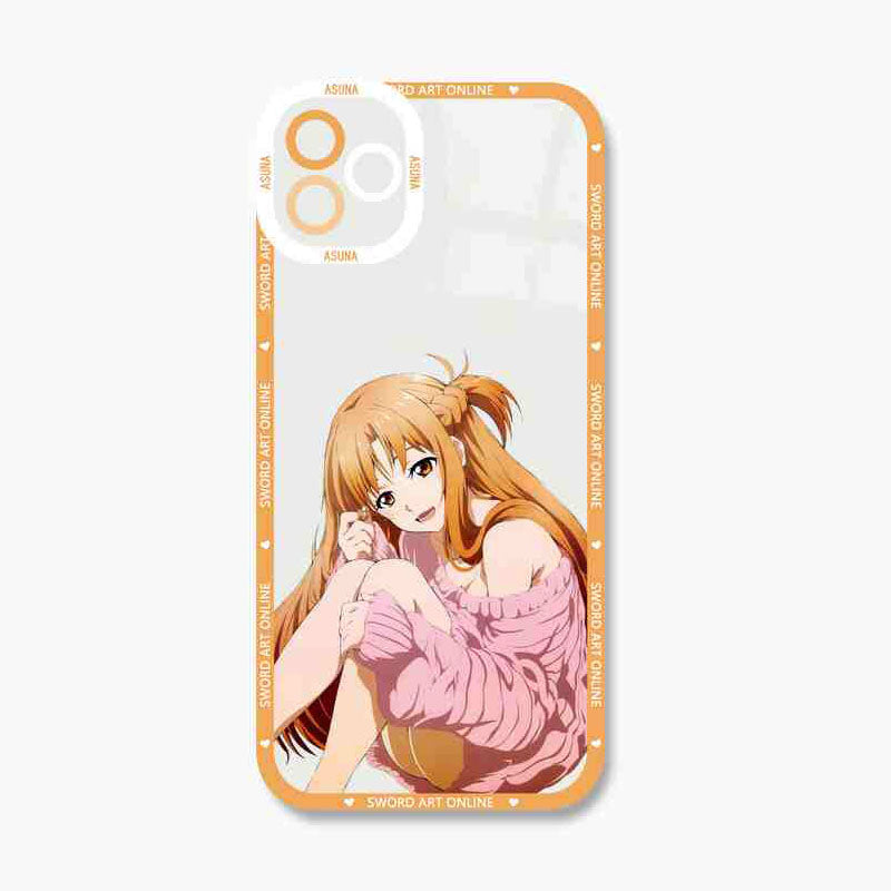 Sword Art Online featuring Kirito Asuna Phone Cases