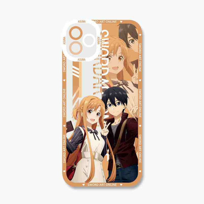 Sword Art Online featuring Kirito Asuna Phone Cases