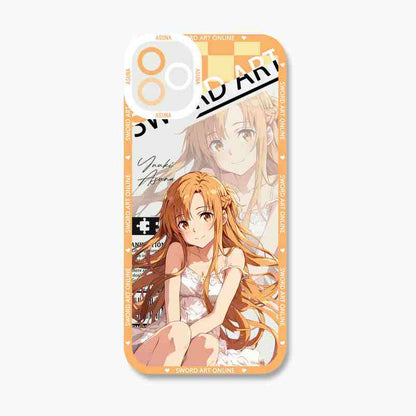 Sword Art Online featuring Kirito Asuna Phone Cases