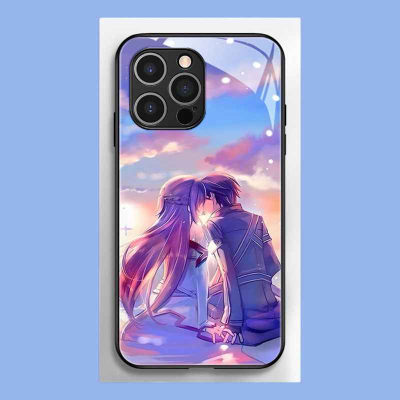Sword Art Online featuring Kirito Asuna Phone Cases