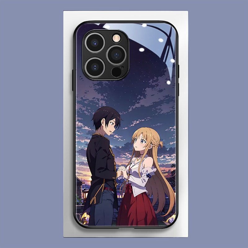 Sword Art Online featuring Kirito Asuna Phone Cases