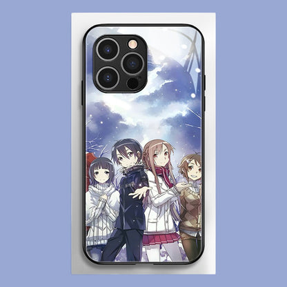 Sword Art Online featuring Kirito Asuna Phone Cases