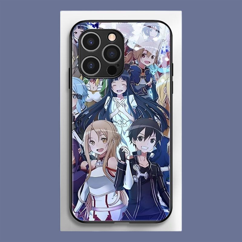Sword Art Online featuring Kirito Asuna Phone Cases