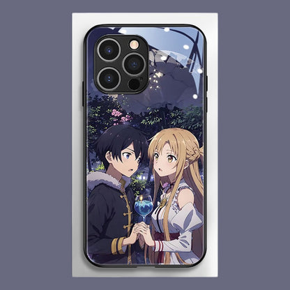 Sword Art Online featuring Kirito Asuna Phone Cases