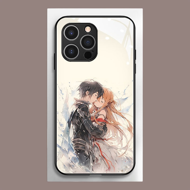 Sword Art Online featuring Kirito Asuna Phone Cases