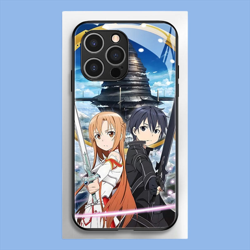 Sword Art Online featuring Kirito Asuna Phone Cases