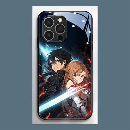 Sword Art Online featuring Kirito Asuna Phone Cases