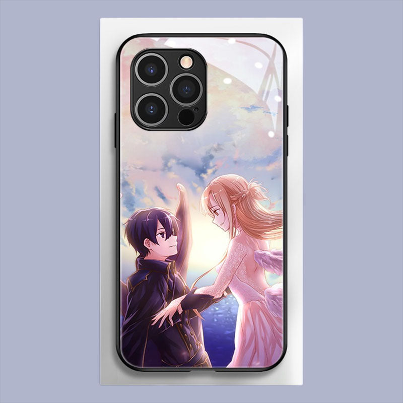 Sword Art Online featuring Kirito Asuna Phone Cases