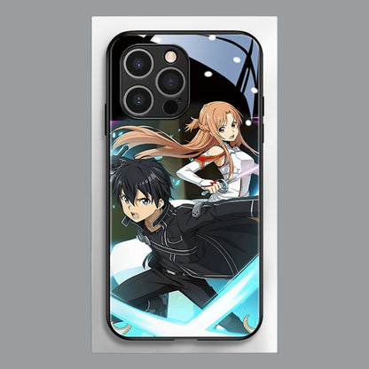 Sword Art Online featuring Kirito Asuna Phone Cases