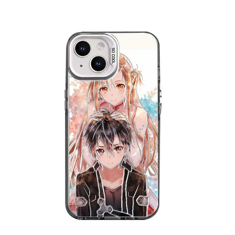 Sword Art Online featuring Kirito Asuna Phone Cases