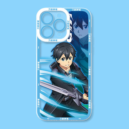 Sword Art Online featuring Kirito Asuna Phone Cases