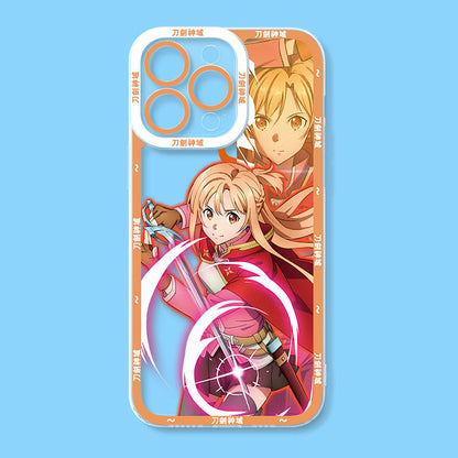 Sword Art Online featuring Kirito Asuna Phone Cases