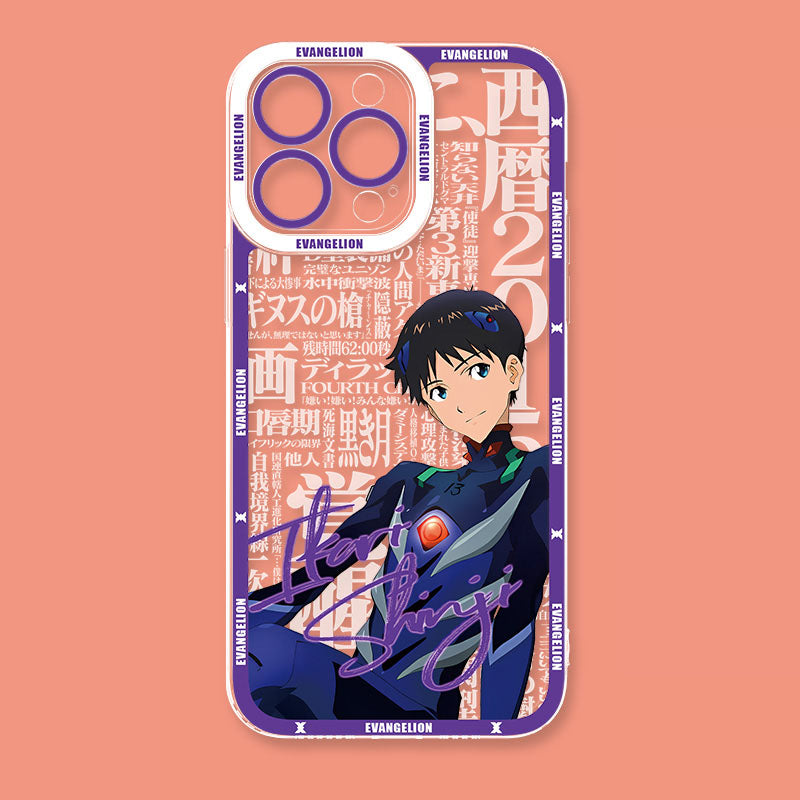 Exclusive Eva Asuka Rei Ayanami Phone Case