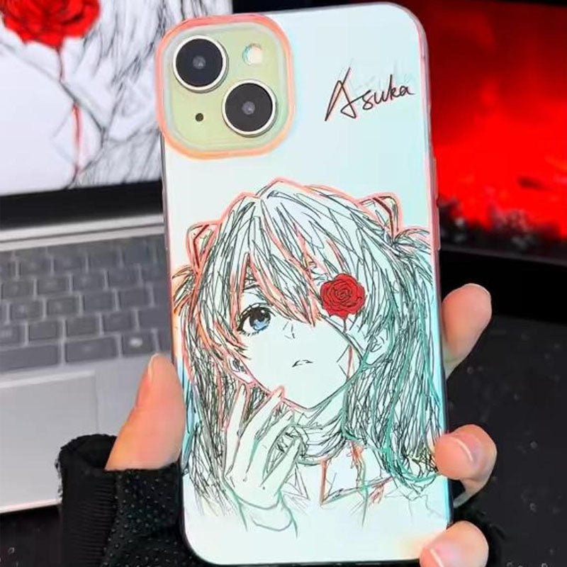 Exclusive Eva Asuka Rei Ayanami Phone Case