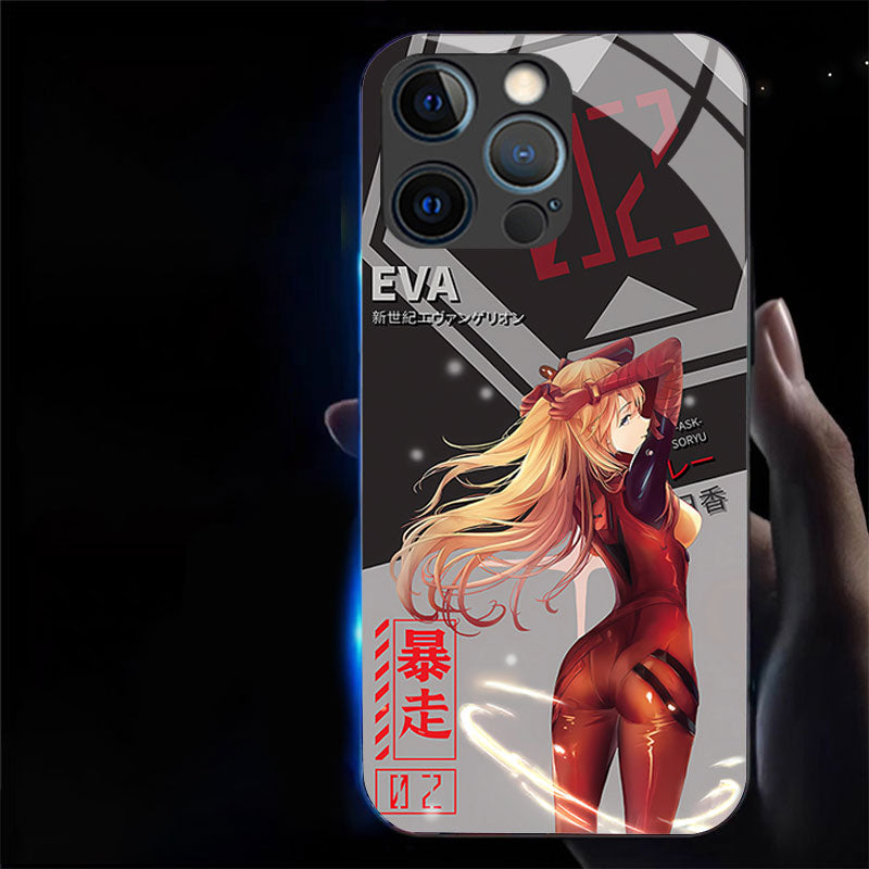 Neon Genesis Evangelion Glowing Phone Case
