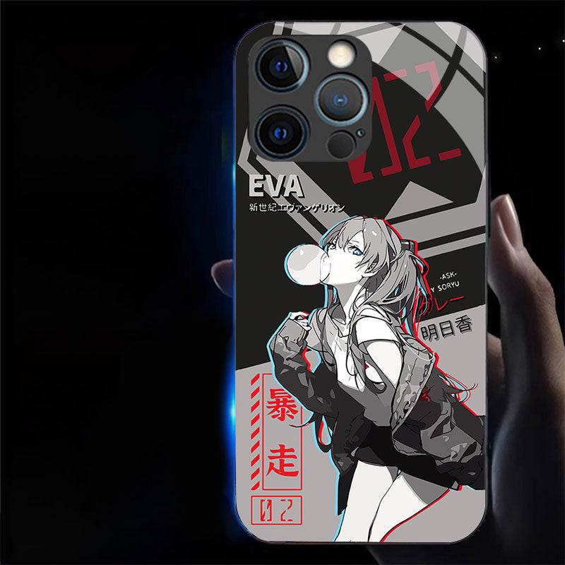 Neon Genesis Evangelion Glowing Phone Case