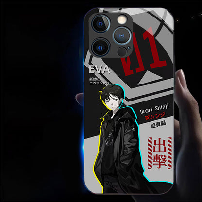 Neon Genesis Evangelion Glowing Phone Case