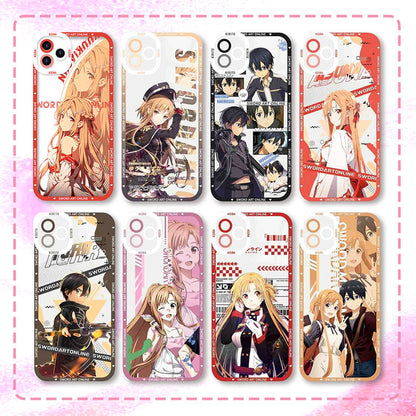 Sword Art Online featuring Kirito Asuna Phone Cases