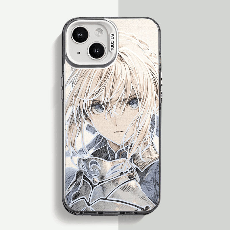 Fate Stay Night Anime Saber Phone Cases